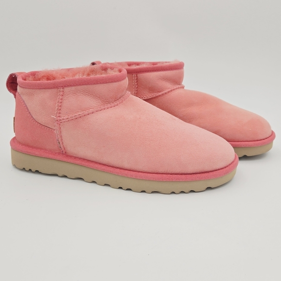 UGG Shoes - UGG Women’s Ultra Classic Mini, Pink Blossom, Size 7